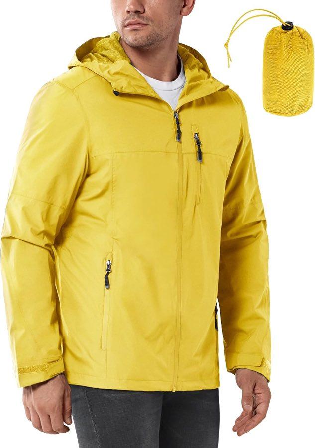 33,000ft 33,000ft Regenjacke Herren Wasserdicht Atmungsaktiv Packbare Leichte Jacke