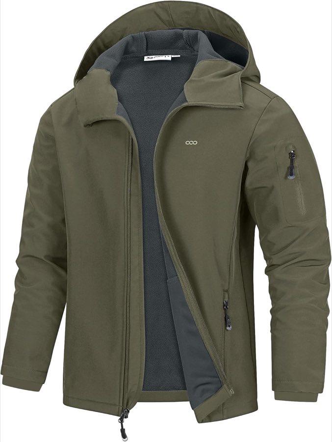 33,000ft 33,000ft Jacke Herren Wasserdichte Atmungsaktiv Softshelljacke Regenjacke