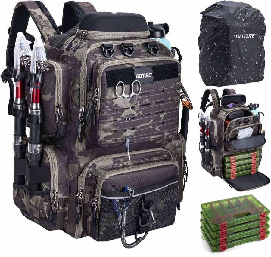 Goture Angelrucksack 45 L Tarn