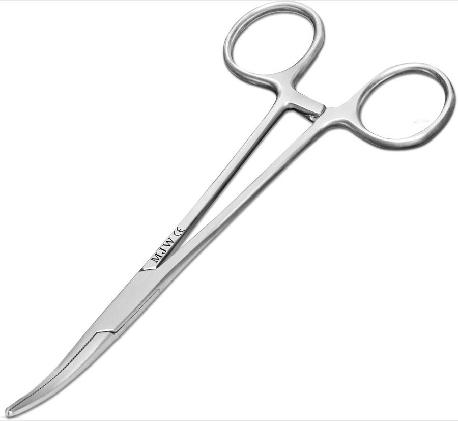 MJW MJW Hämostat, gebogen, 6 Inch