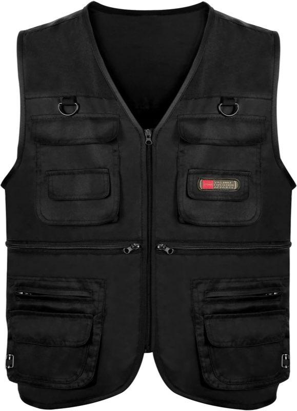 Leichte Polyester-Safariweste