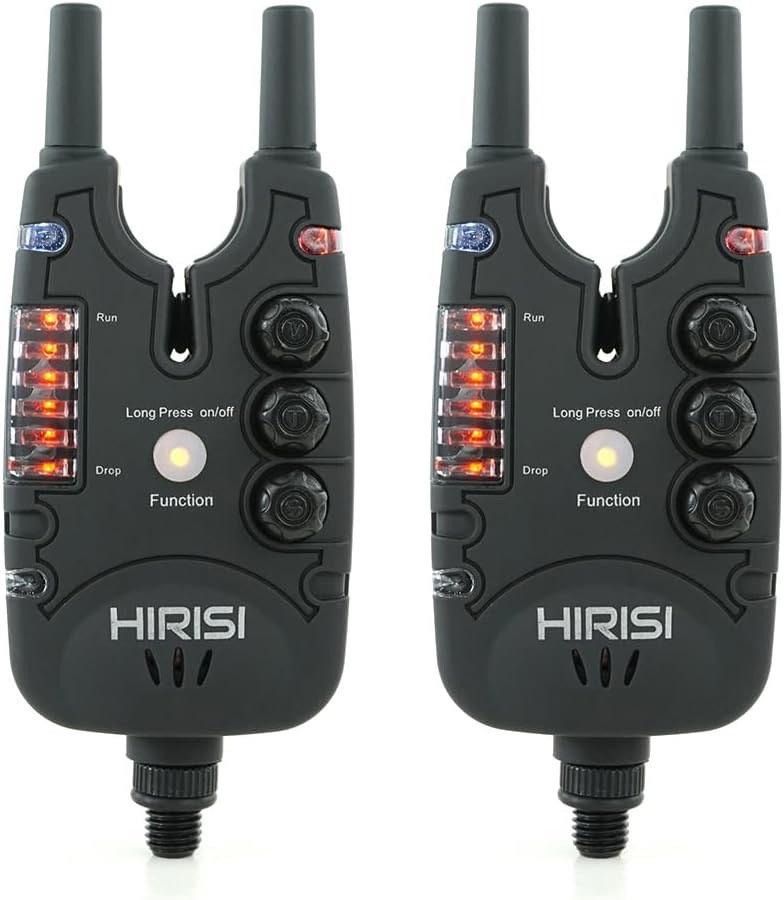 Hirisi Tackle wasserdichter Bissanzeiger mit 9 LEDs