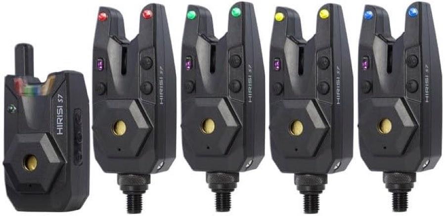Hirisi Tackle Funk-Alarmset S7, wasserdicht laut Titel