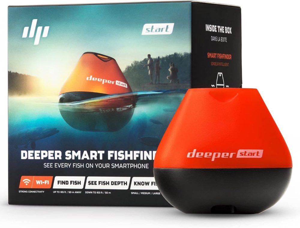 Deeper Deeper START smart Fischfinder, kabelloses WLAN-Echolot fürs Ufer