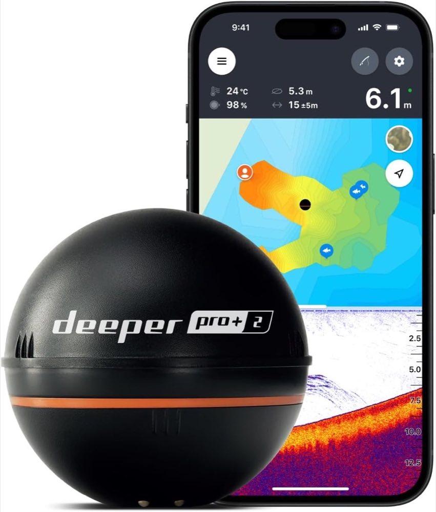 Deeper Smart Sonar Pro+ 2 mit GPS