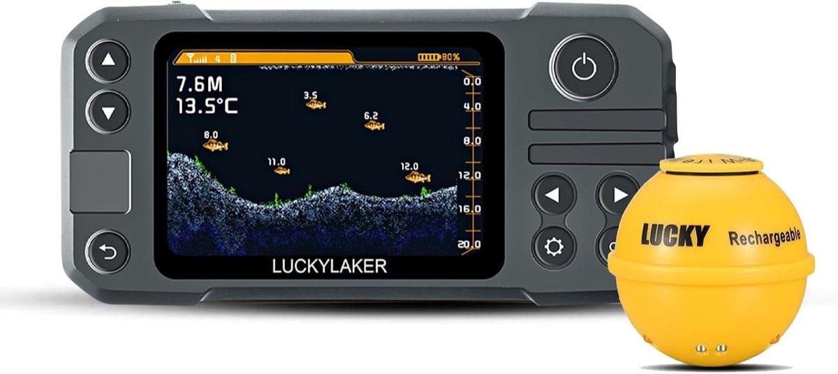 LUCKY MT-202 Kajak-Fischfinder, kabellos