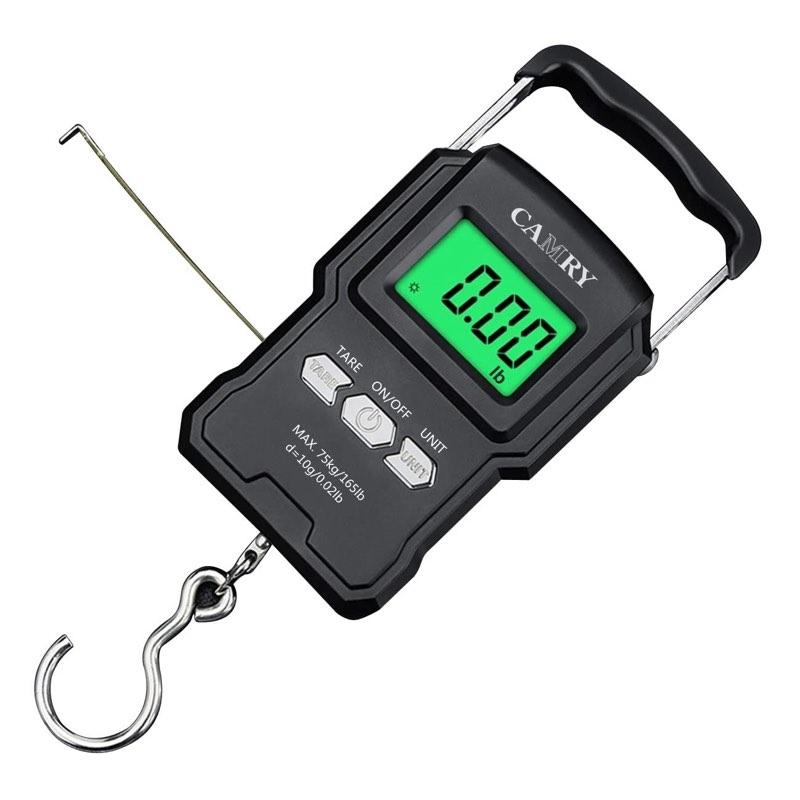 CAMRY Gepäck- und Fischwaage 75 kg