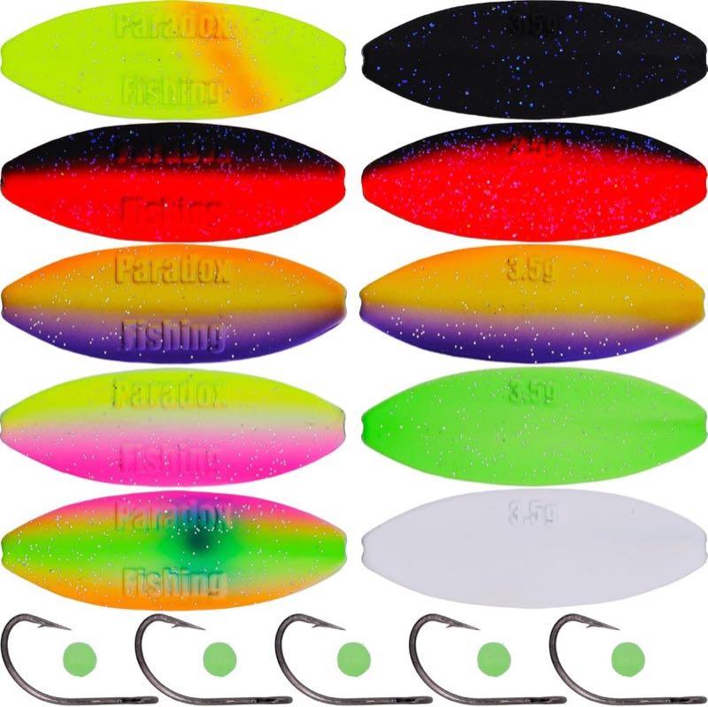 Paradox Fishing Durchlaufblinker-Set, 5 Stück