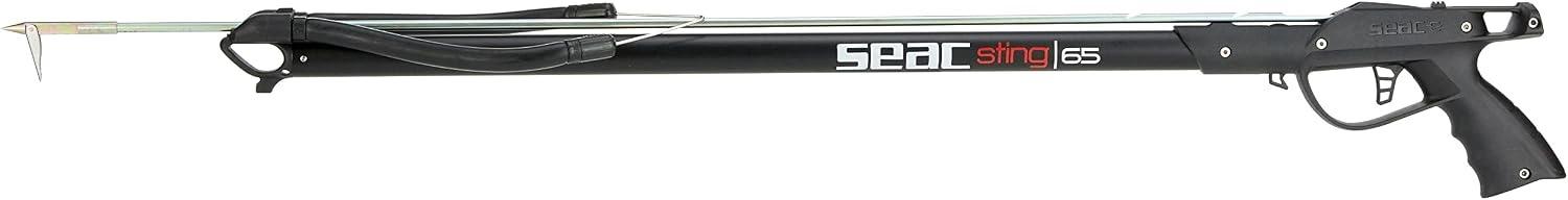 Seac Sting, Rubber Harpune Aluminium-Finish