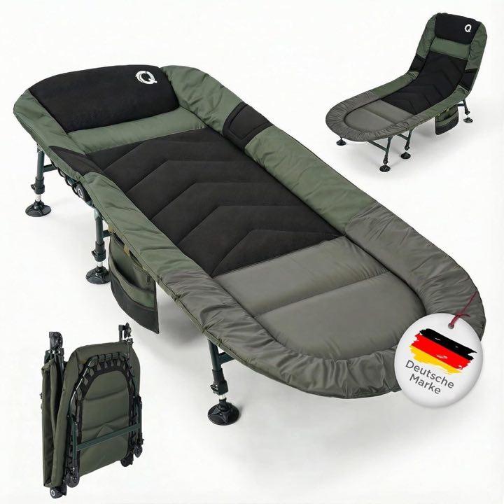 Q-Tac Karpfenliege, Beinzahl widersprüchlich