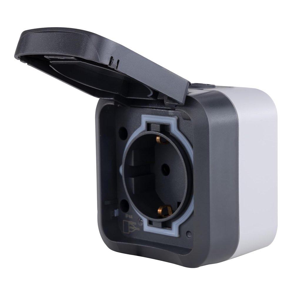 REV AquaStorm 1-fach IP55 anthrazit