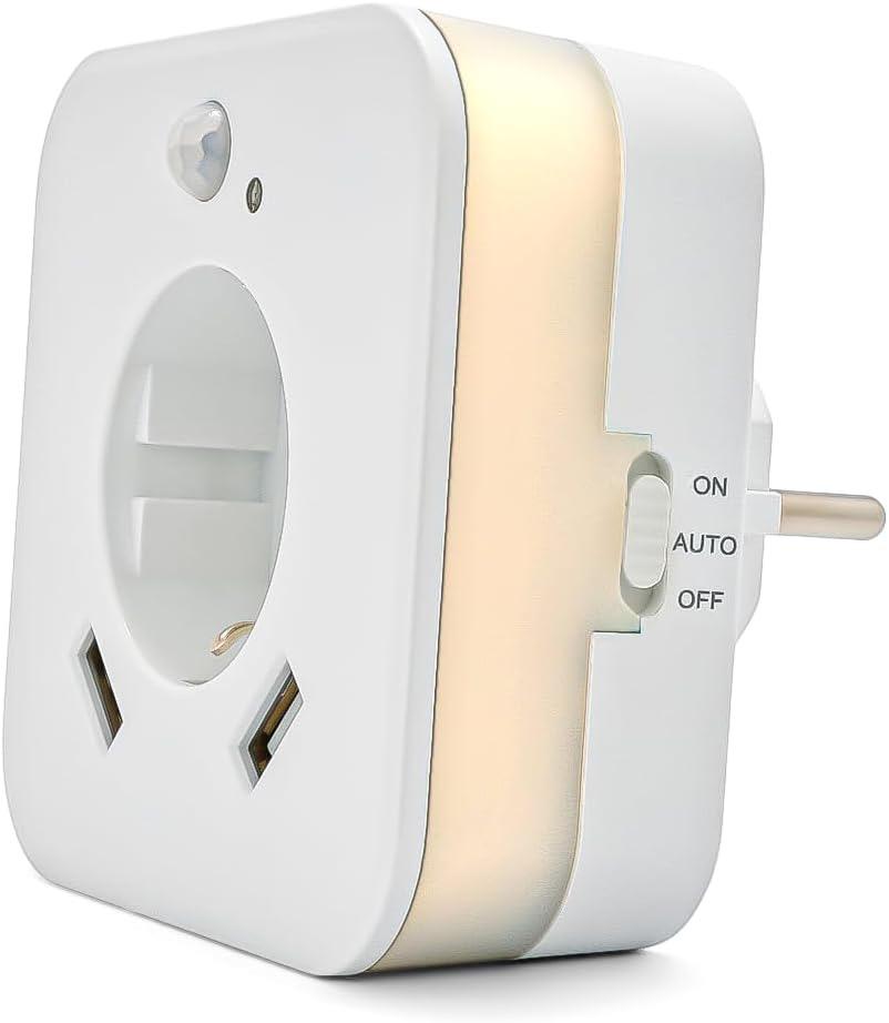 smrter Nachtlicht GS USB + Schuko