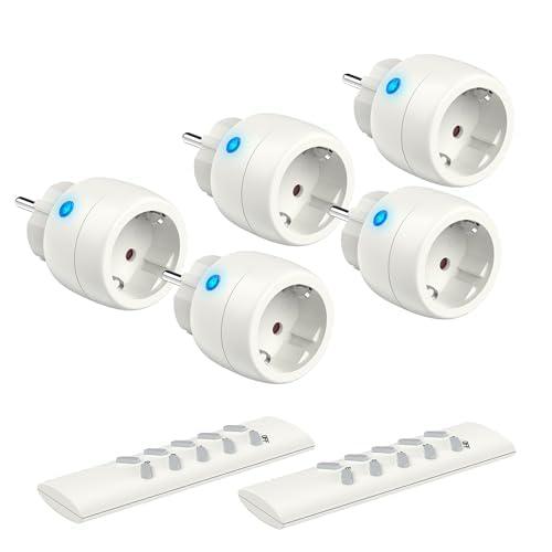 UCOMEN Funksteckdosen-Set 5+2, 2300 W