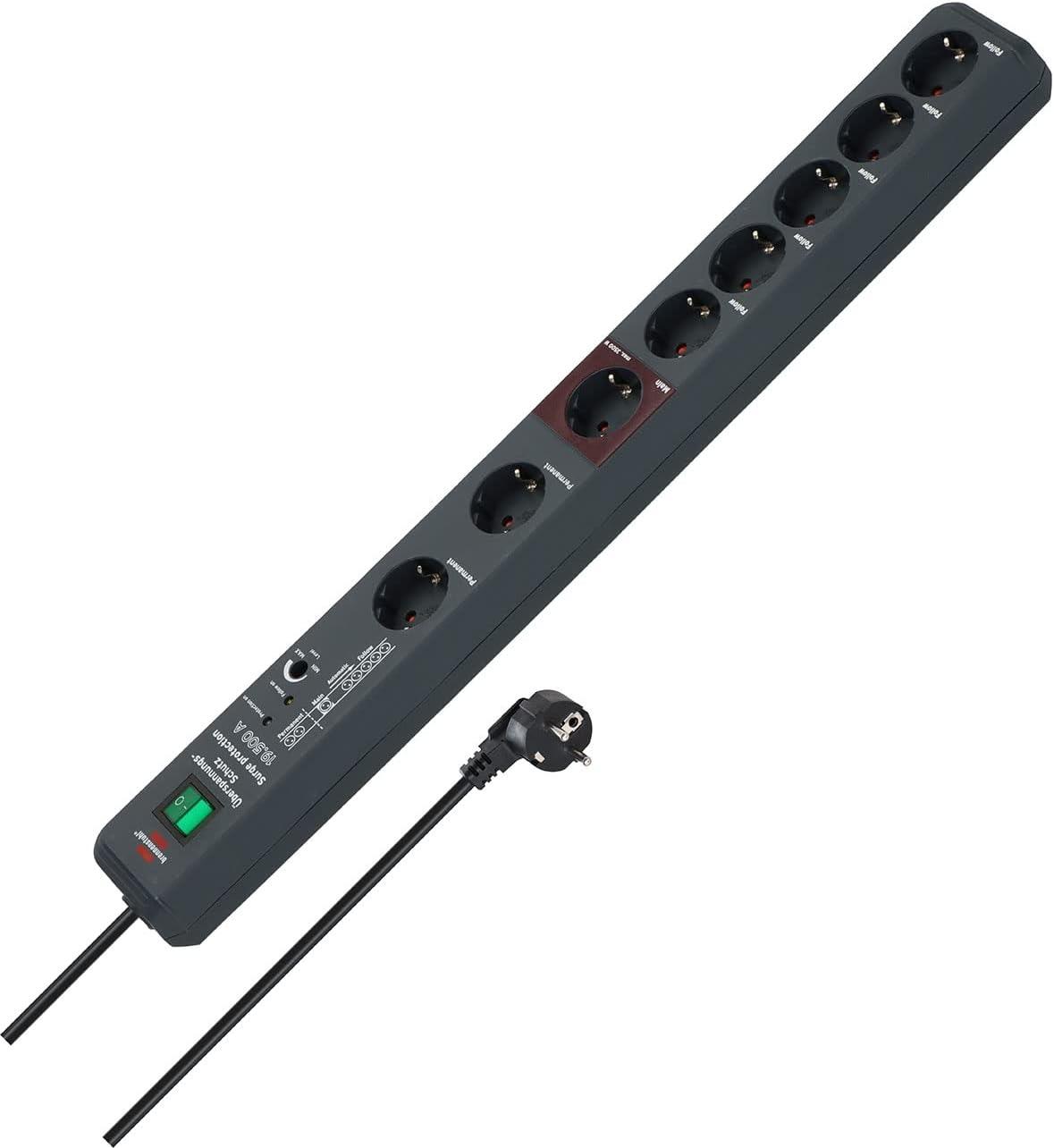 Brennenstuhl Brennenstuhl Secure-Tec 8-Fach Main-Follow