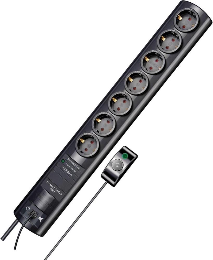 Brennenstuhl Primera-Tec Comfort Switch Plus 7-Fach