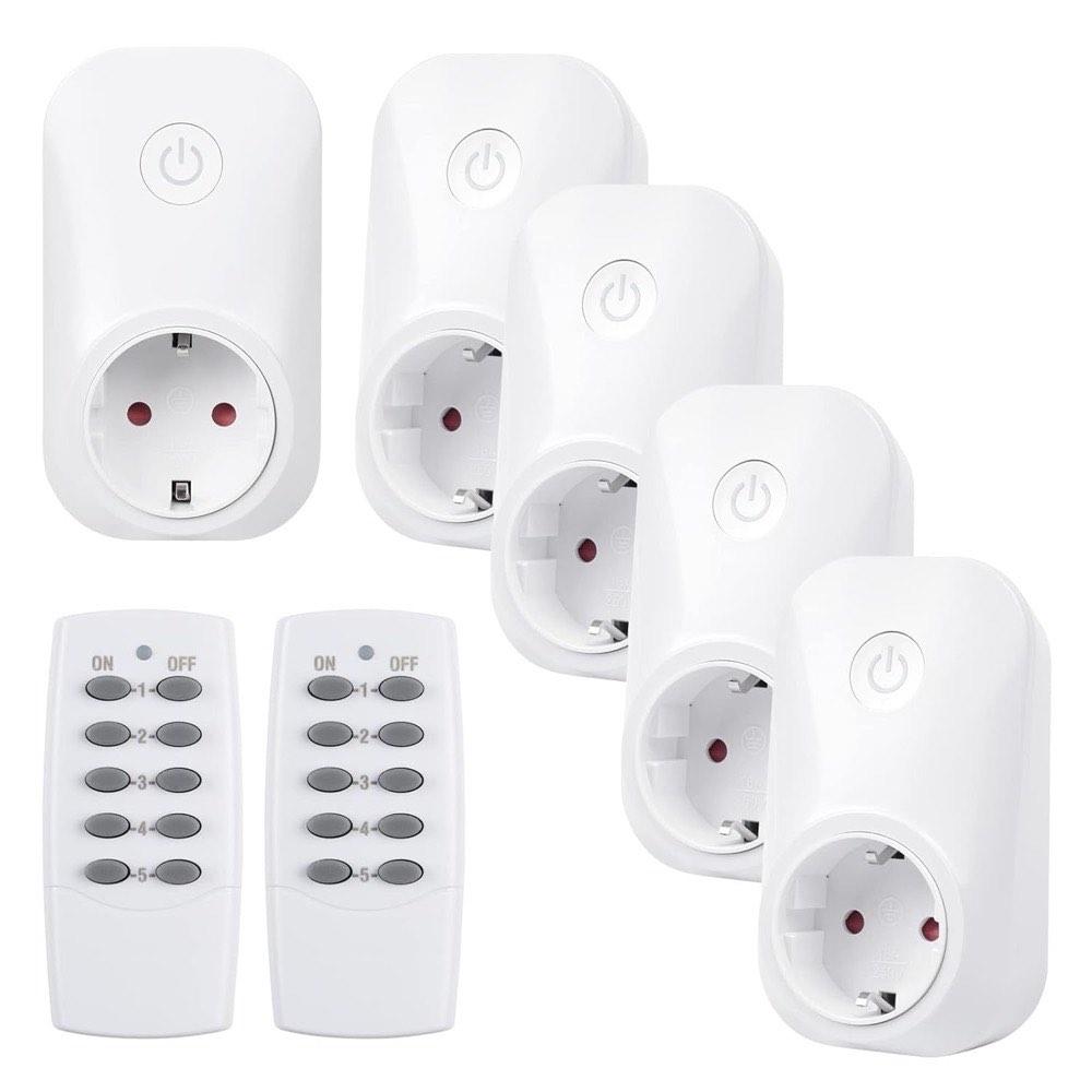 HBN Funksteckdosen-Set 5+2