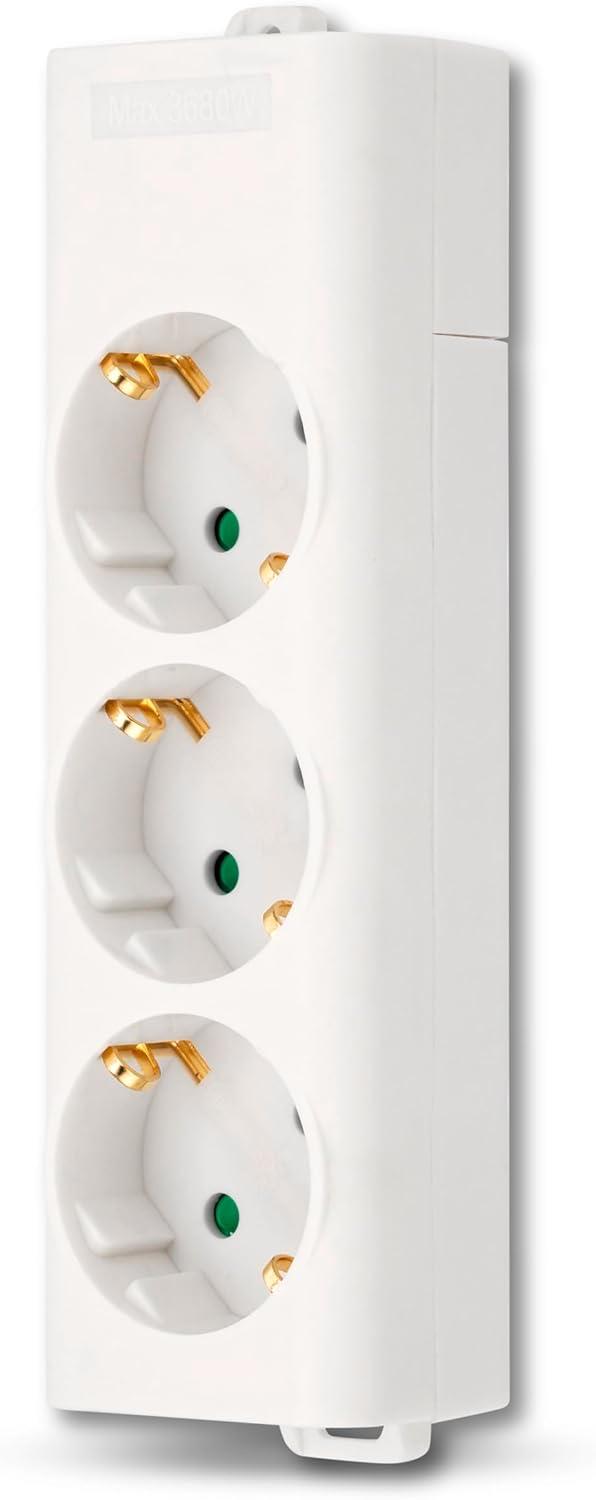 REV 3-Fach ohne Kabel weiß