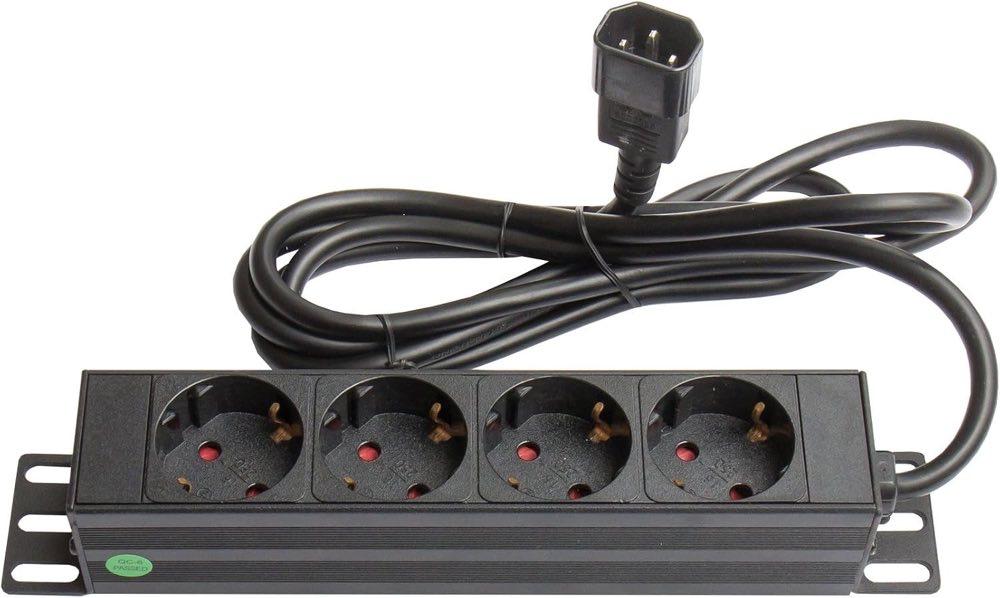 Good Connections 10" 4-Fach C14 Alu