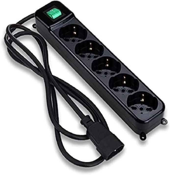Tecnoware C14→5 Schuko/Italien 45°