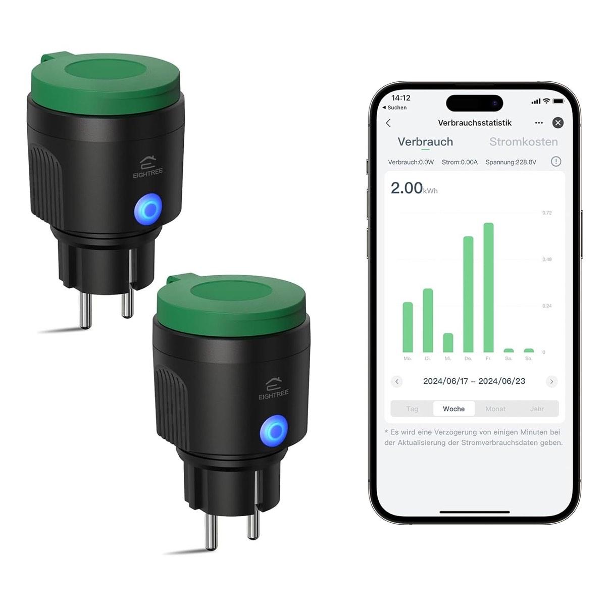 EIGHTREE Outdoor IP64/IP44 2er weiß
