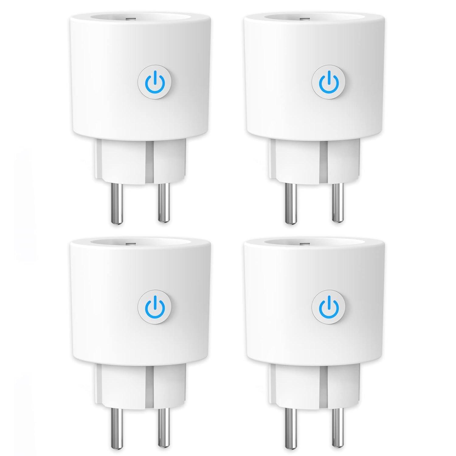ANTELA HS-Plug WLAN-Steckdose 4er mit Strommessung