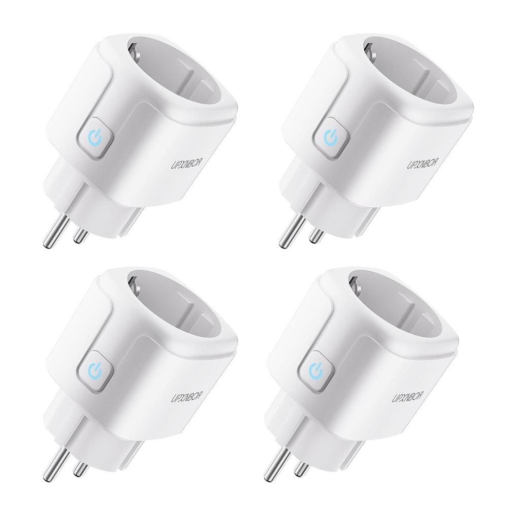 UPXNBOR UPXNBOR XT03 WLAN-Steckdose 4er mit Strommessung