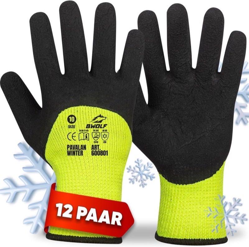 BWOLF PAVALAN Winterhandschuhe Latex 3/4