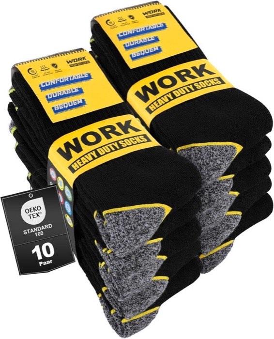 WORK WORK DuraFlex lange Arbeitssocken 10 Paar