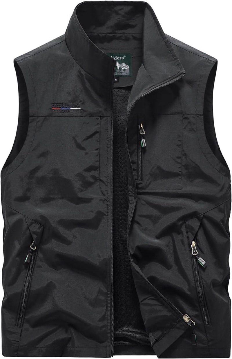 Leichte Outdoor-/Angler-Mehrtaschenweste