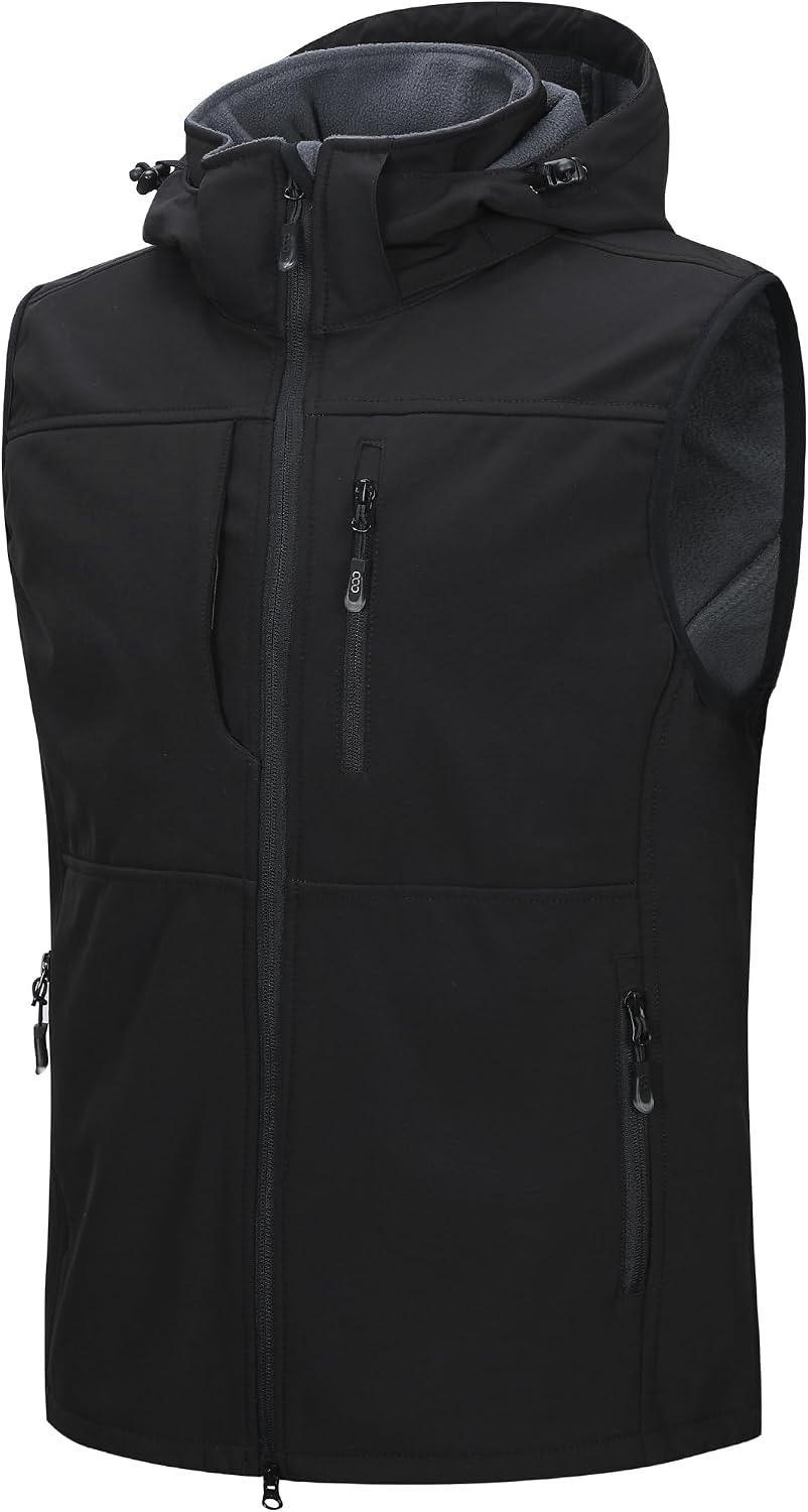 33,000ft 33,000ft Softshell-Bodywarmer mit Kapuze