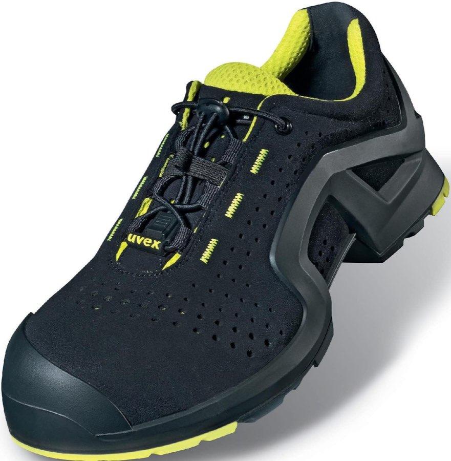 Uvex 8514 S1P Schwarz/Lime