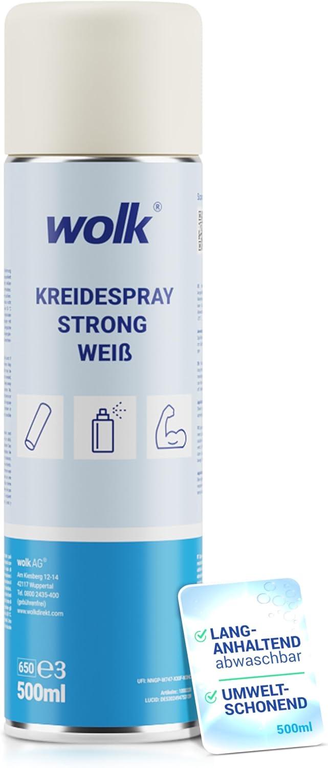 wolk Kreidespray Weiß 500 ml Strong