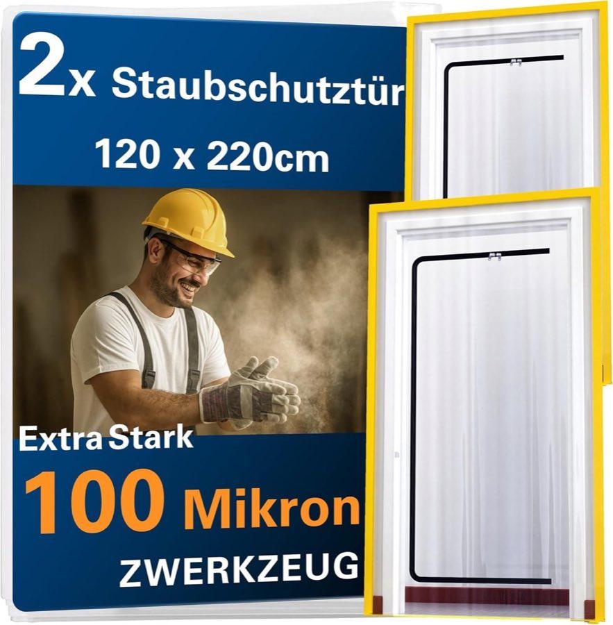 ZWERKZEUG Staubschutztür 2er LDPE 100 µ
