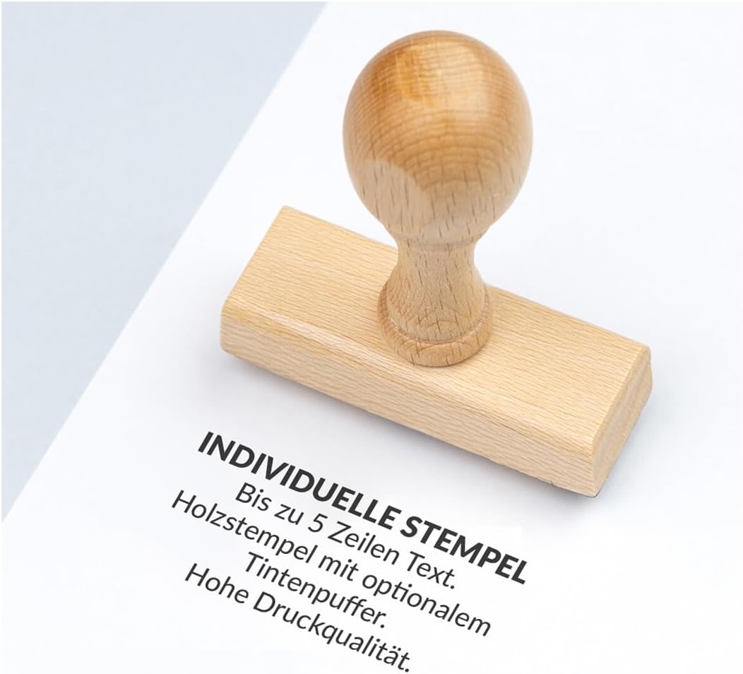 Stamp by Me Holzstempel, 40×18 mm