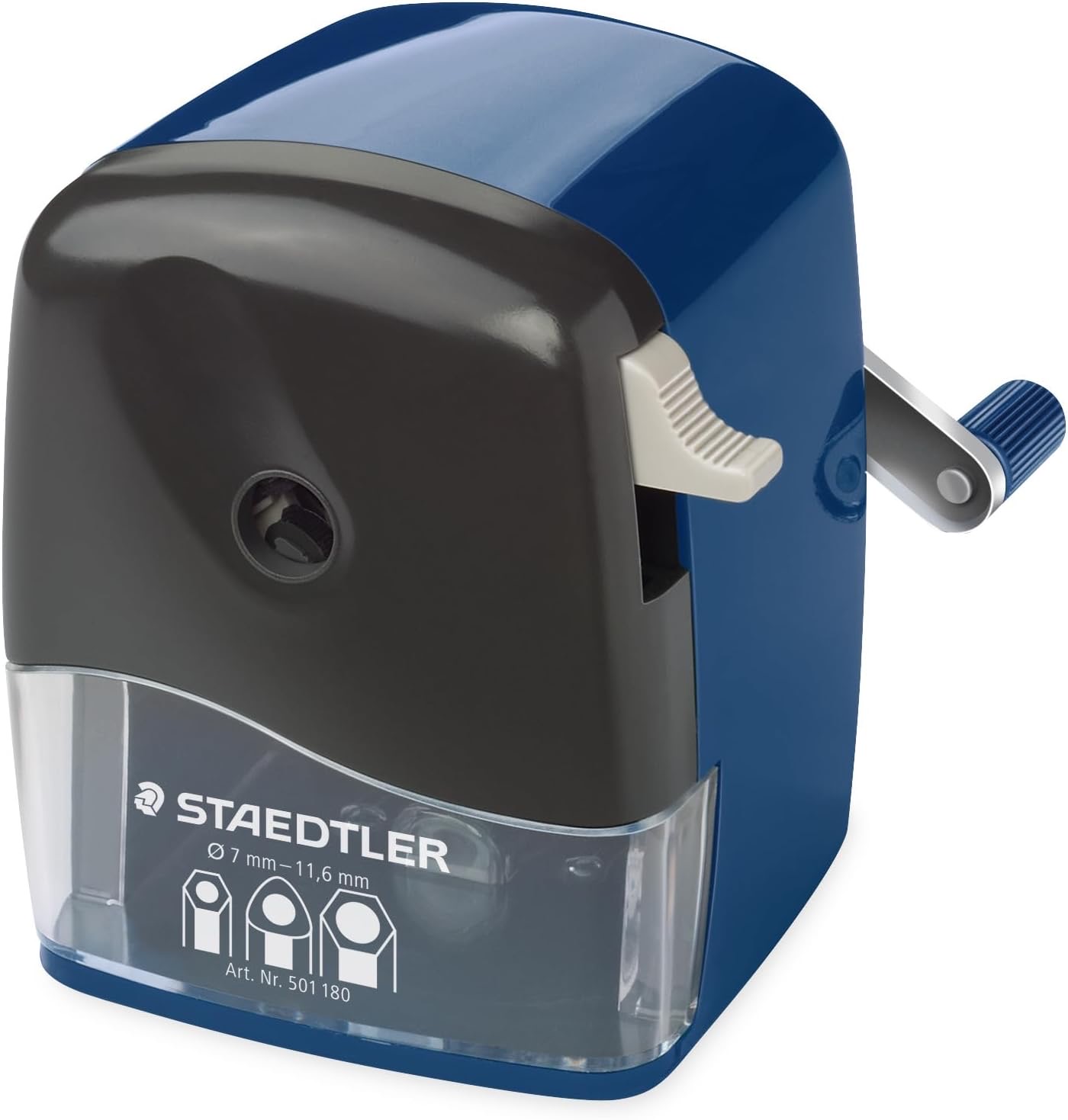 STAEDTLER Mars 501 180 Bleistiftspitzer – bis 12 mm Ø