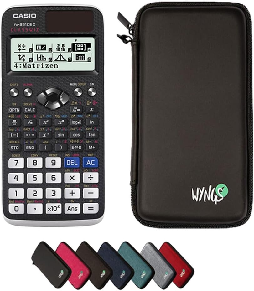 Casio FX-991DE X mit Schutztasche