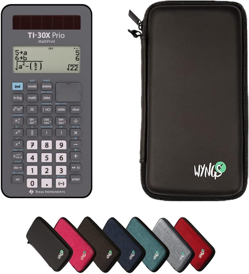 TI-30X Prio MathPrint mit Tasche