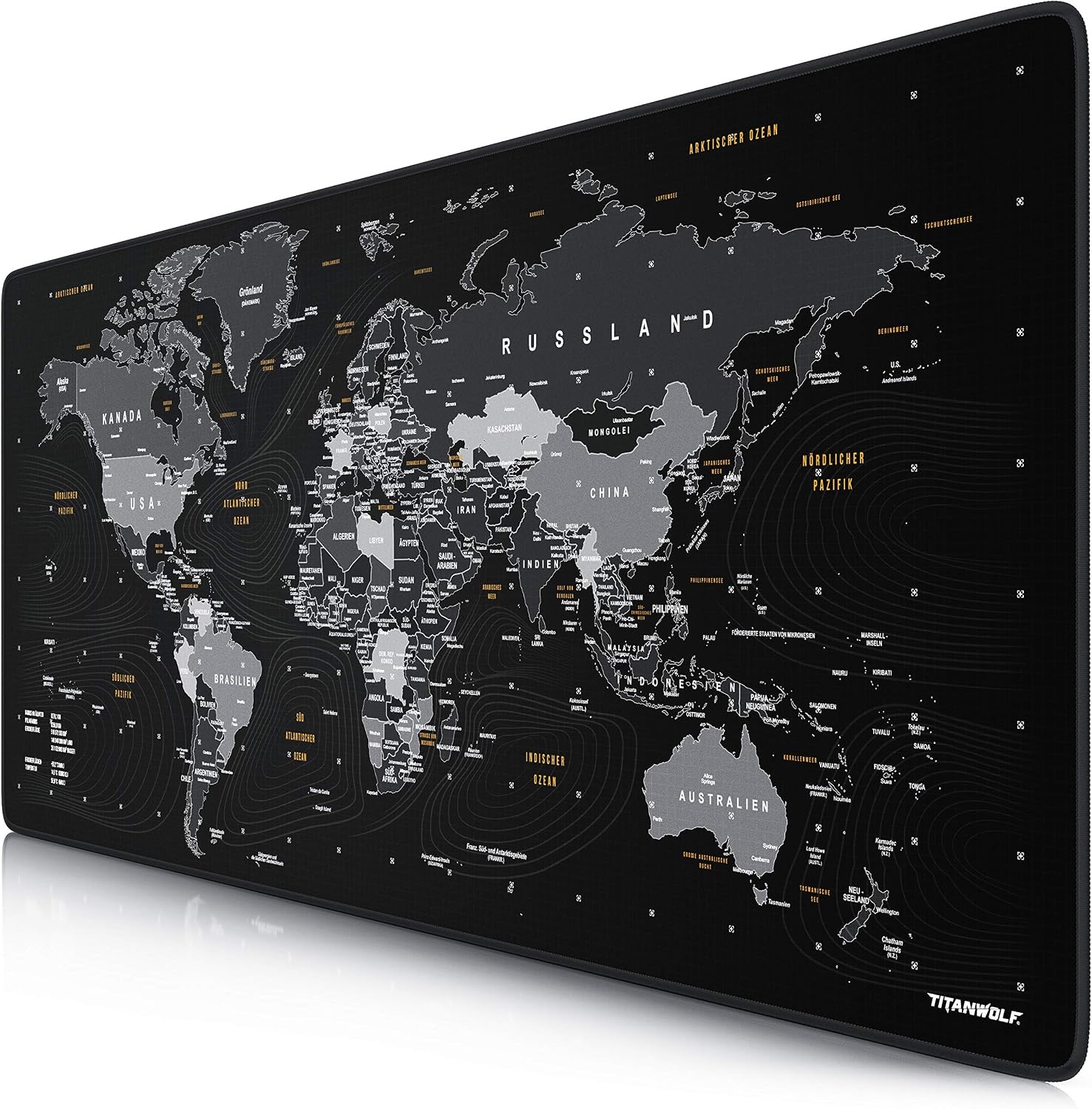 Titanwolf XXL Gaming-Mauspad, 90×40 cm