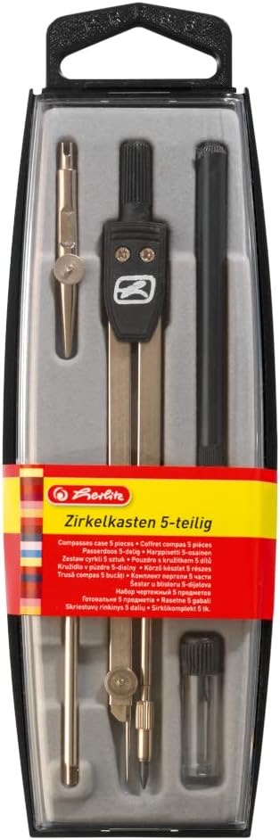 Herlitz Herlitz Zirkelkasten 5-teilig