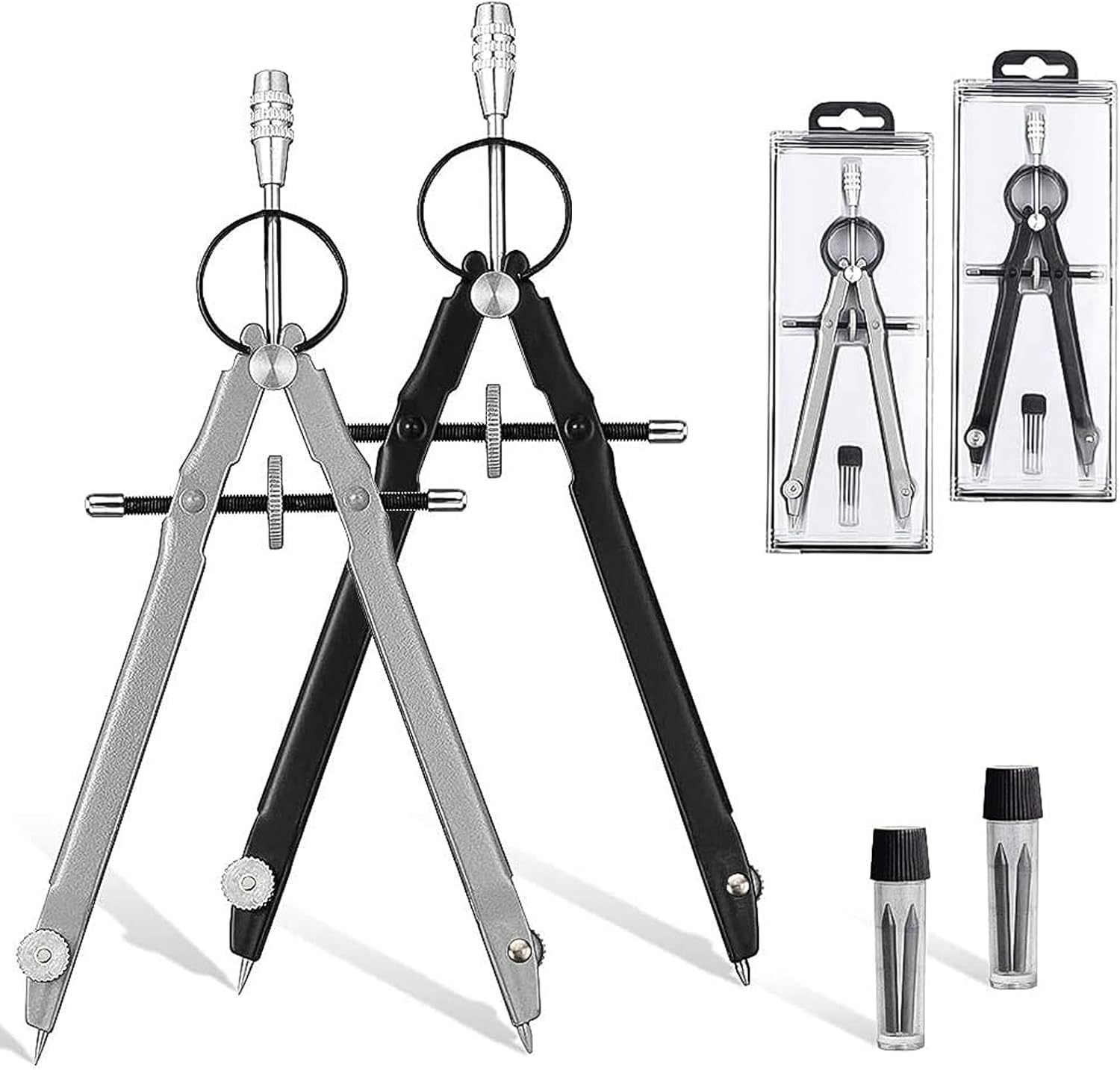 FYSL Geometrie-Zirkel-Set, 2 Stück
