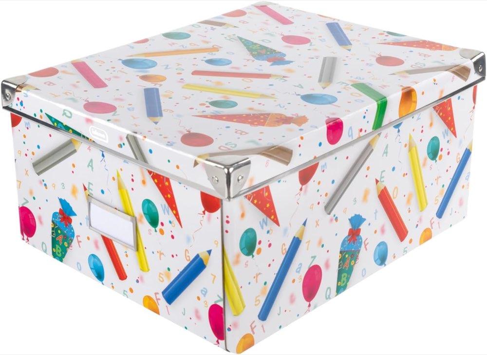 Idena Aufbewahrungsbox Schule 35×28×17