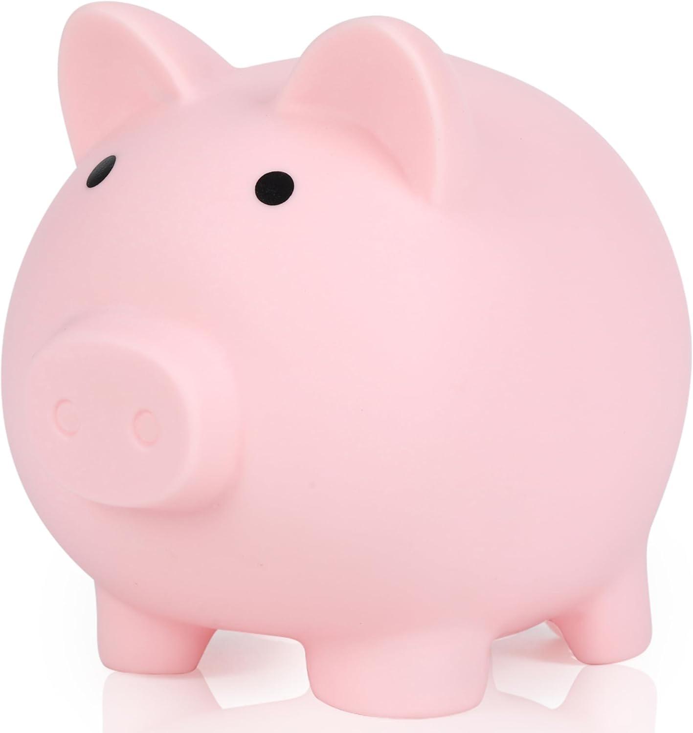H&W H&W Rosa Sparschwein unzerbrechlich