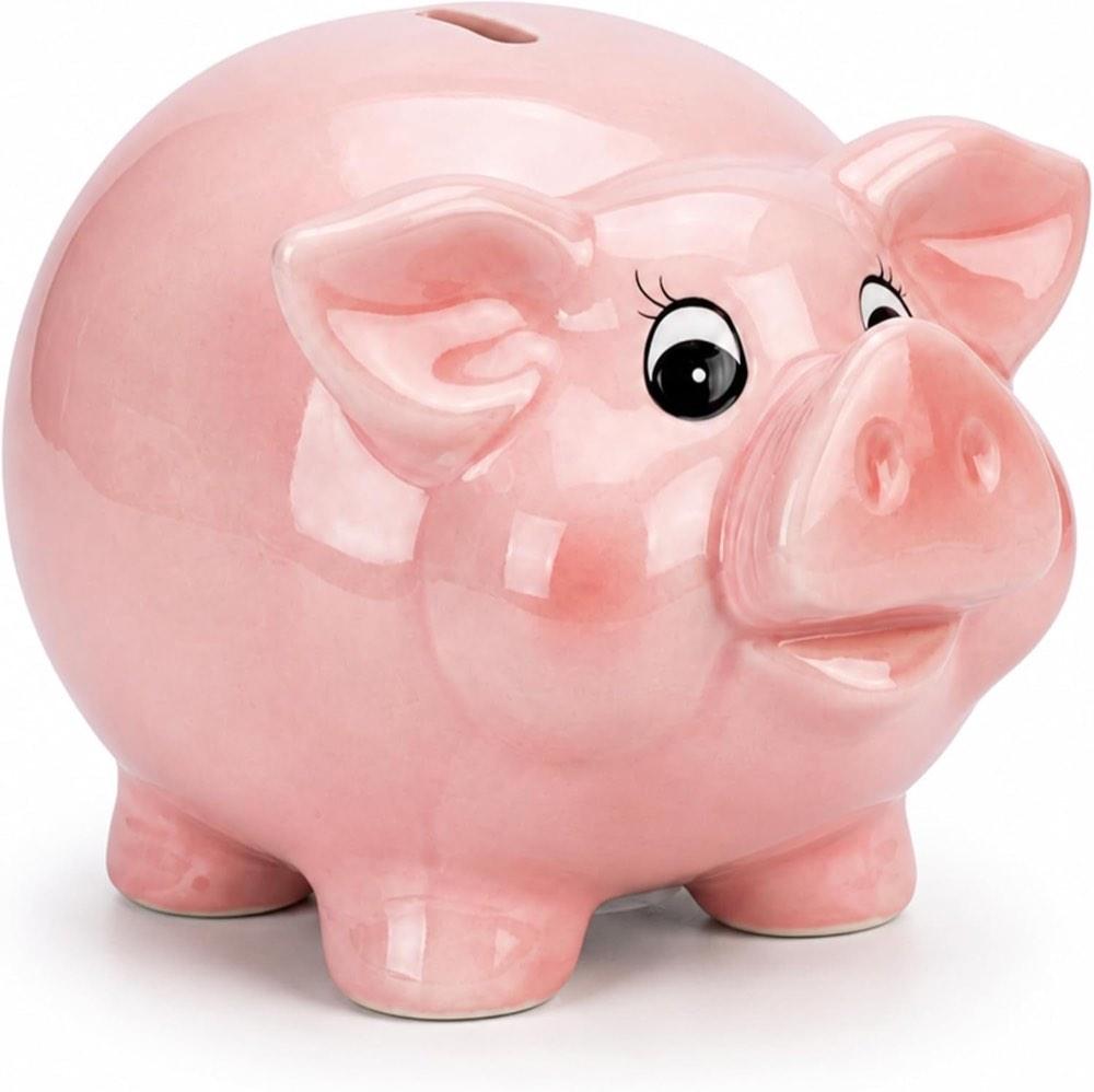 Topshop24you Keramik-Sparschwein Rosa S