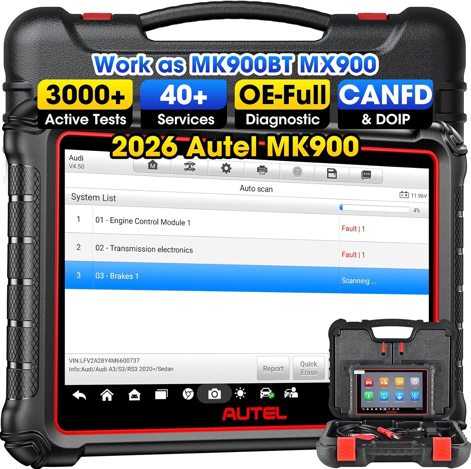 Autel MaxiCOM MK900 (Voll-TPMS)