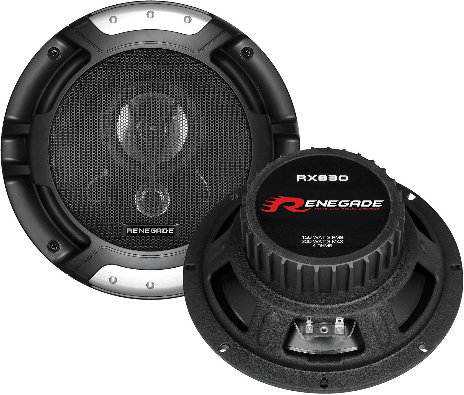 Renegade RX830 20 cm 3-Wege-Koax