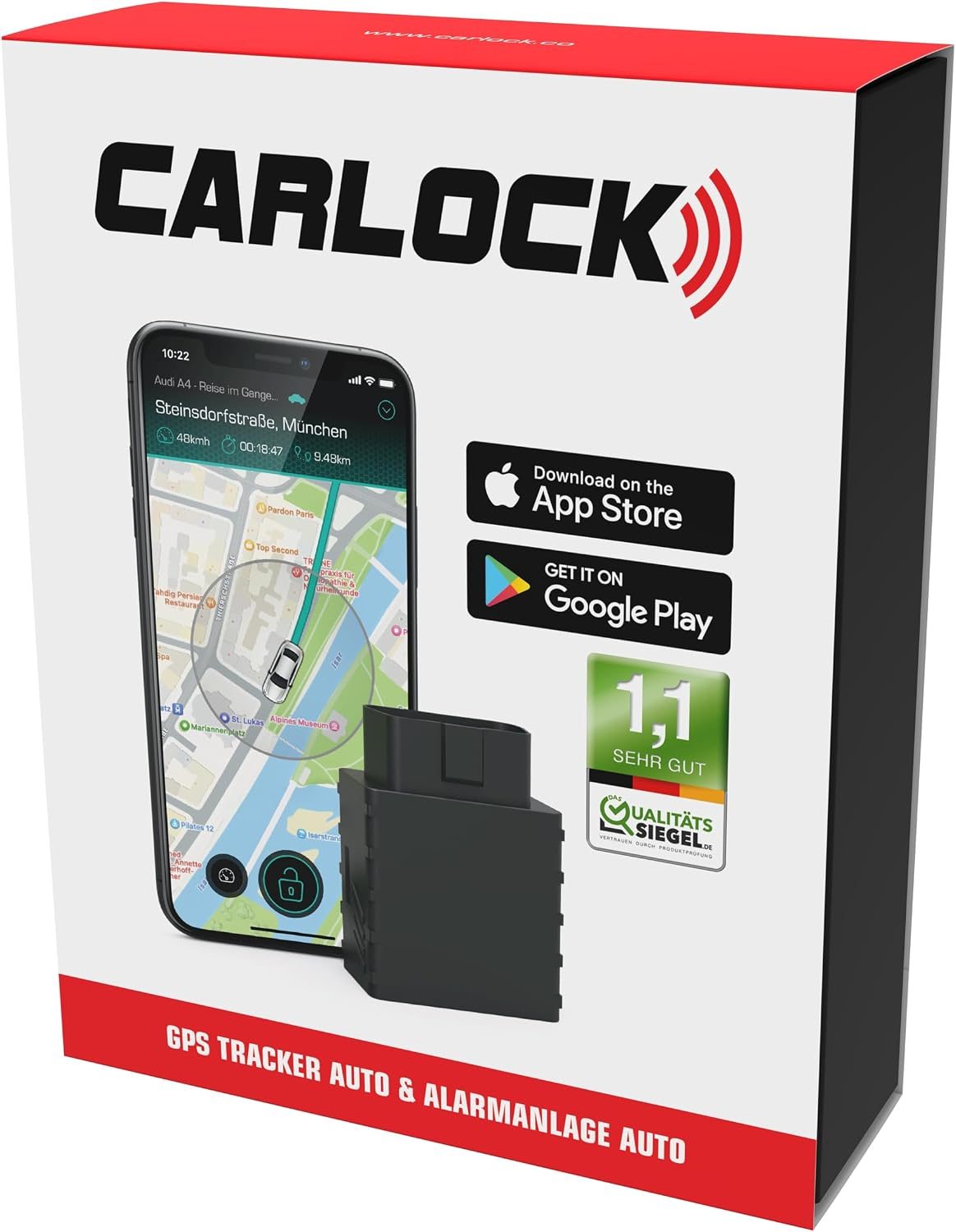 CARLOCK OBD 4G GPS-Tracker