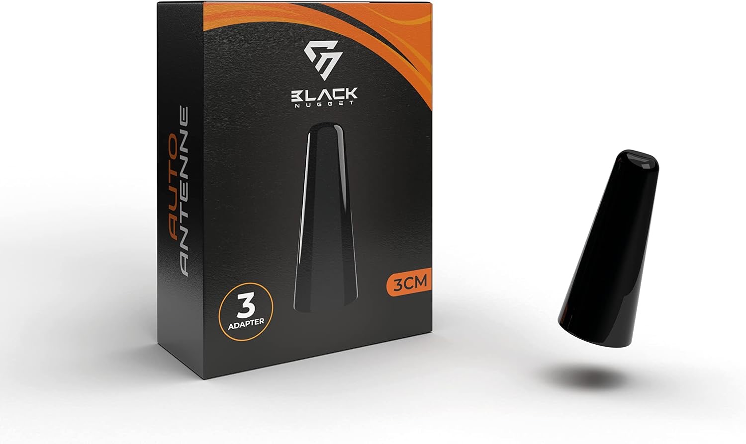 BlackNugget Autoantenne 3 cm