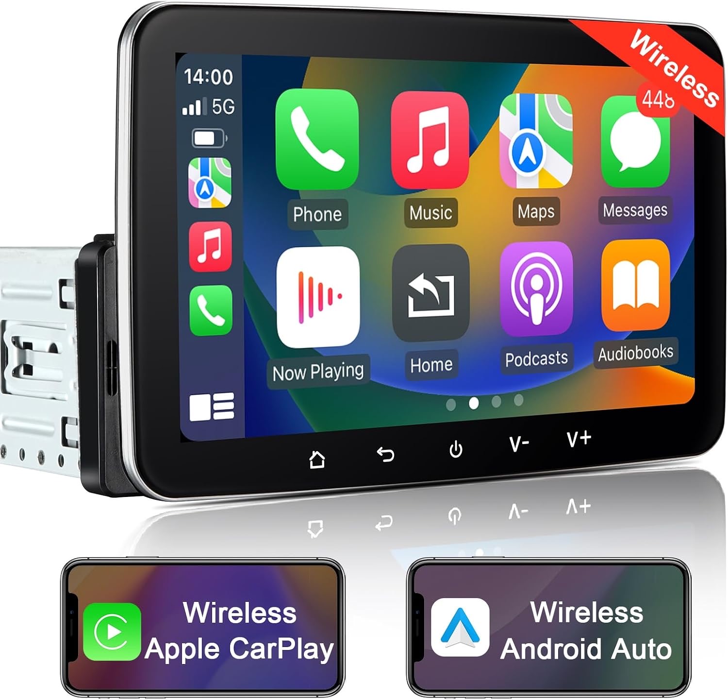 LEROAADZ LEROAADZ Android 1-DIN, 7 Zoll