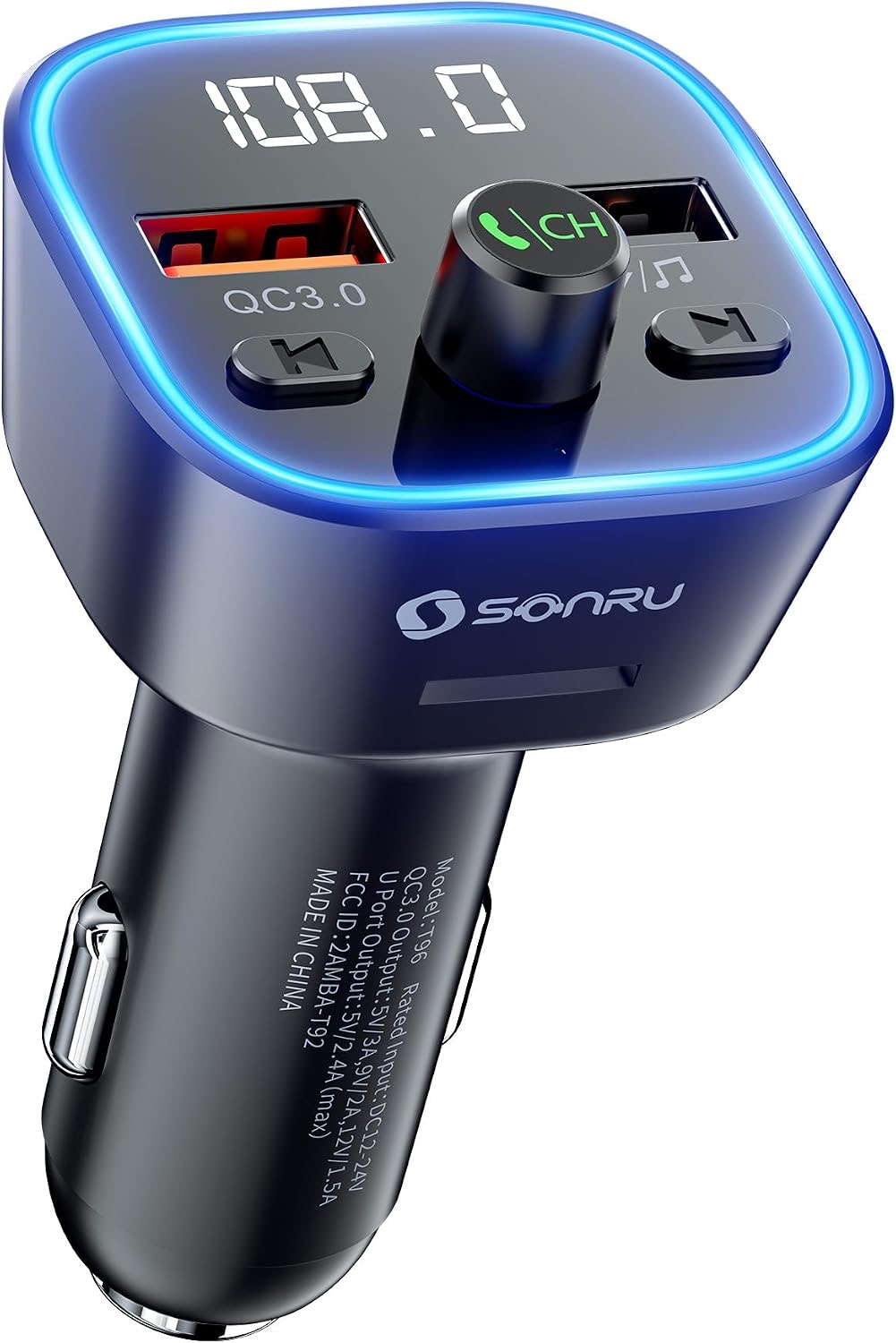 SONRU FM-Transmitter Bluetooth 5.3