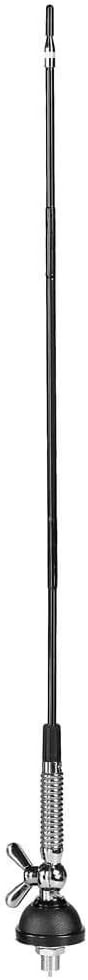 Albrecht T-27 67110, BNC-Glasfaser-Flexantenne für CB-Handfunkgeräte, Frequenz 27 MHz, Maximale Reichweite 100 W, Länge 60 cm